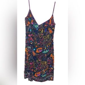 Embellished multiple color party/cocktail beautiful heavy & detailed